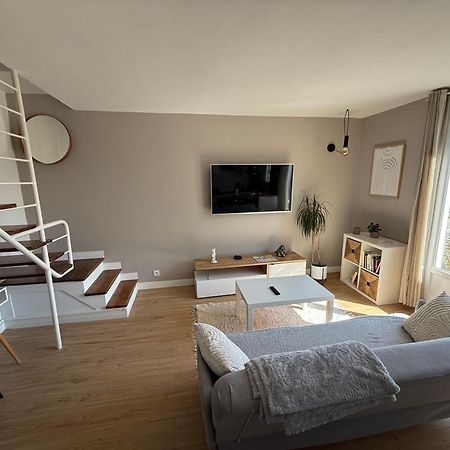 Appartement Superbe Duplex Avec Parking Gratuit à Grenoble Extérieur photo
