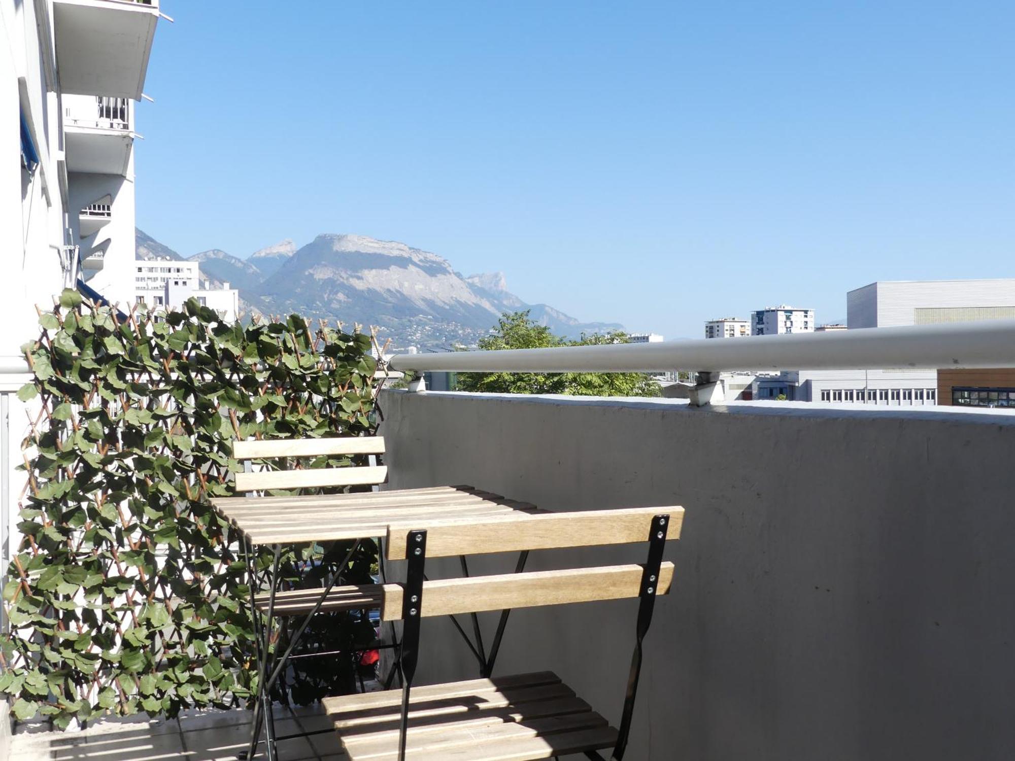 Appartement Superbe Duplex Avec Parking Gratuit à Grenoble Extérieur photo